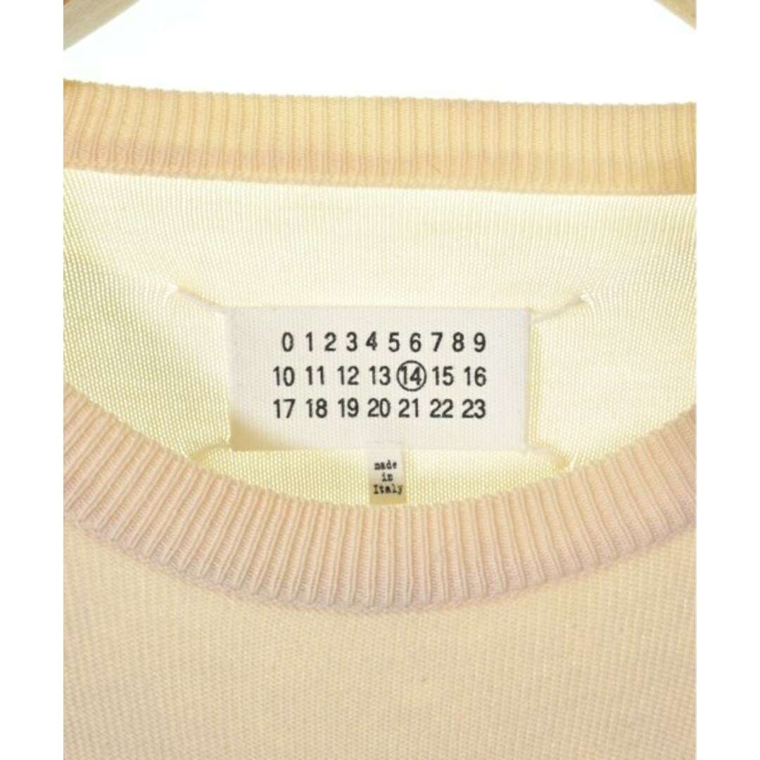 Maison Margiela ニット・セーター -(XS位) ピンクベージュ 【古着】【中古】 メンズのトップス(ニット/セーター)の商品写真