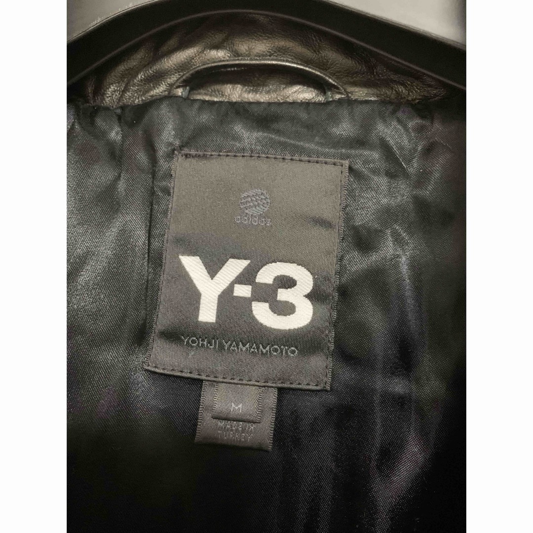 Y-3(ワイスリー)の美品！貴重！最高級！ラムレザージャケット ワイスリー y-3 ヨウジヤマモト メンズのジャケット/アウター(レザージャケット)の商品写真