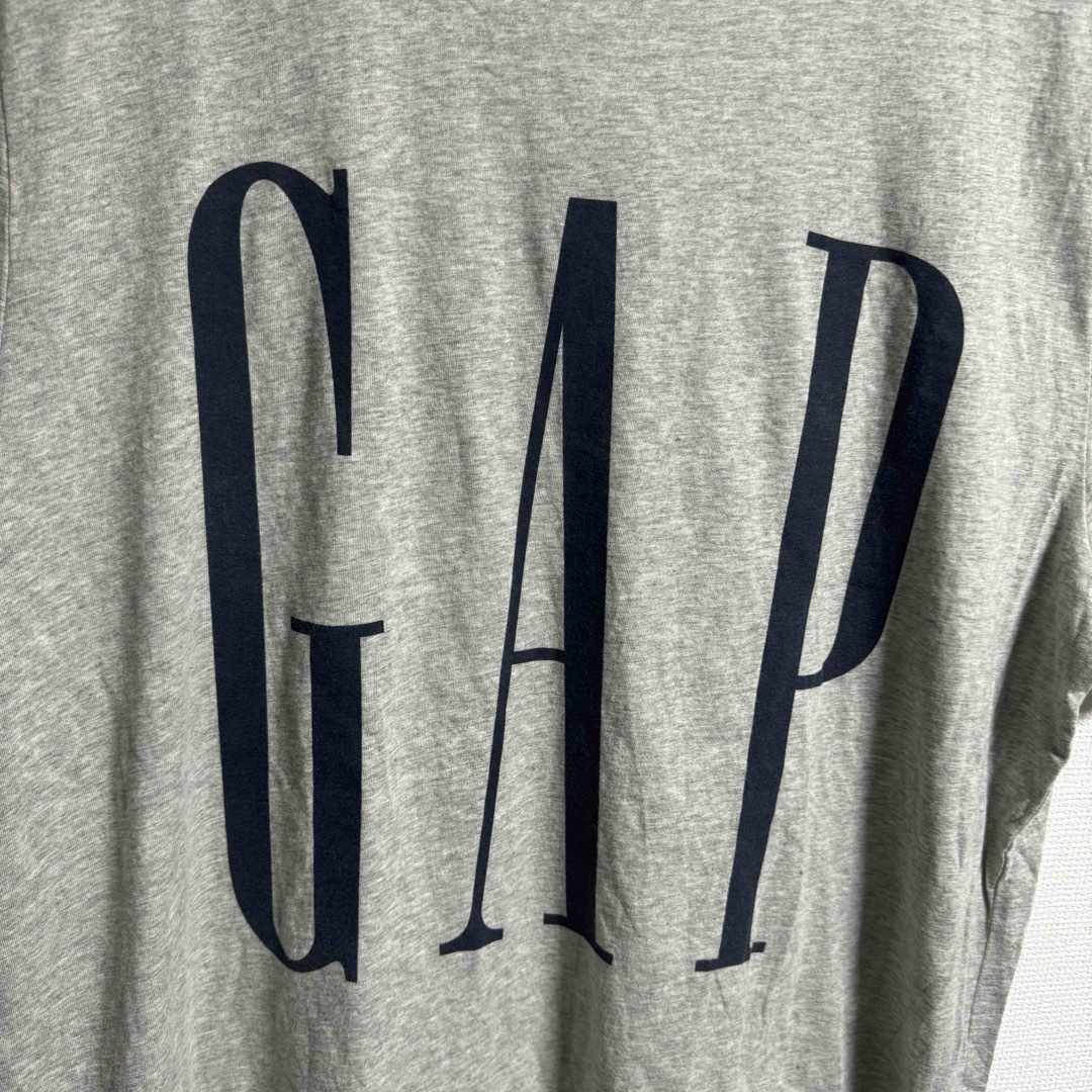 GAP(ギャップ)の【人気】GAP デカロゴ　半袖Tシャツ グレー　XL ビックサイズ　ゆったり メンズのトップス(Tシャツ/カットソー(半袖/袖なし))の商品写真