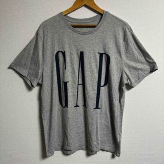 GAP - 【人気】GAP デカロゴ　半袖Tシャツ グレー　XL ビックサイズ　ゆったり