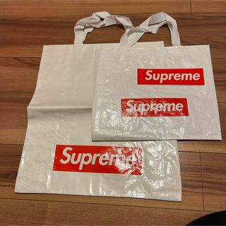 シュプリーム(Supreme)のsupreme ショッパー 中と小 2枚セット(ショップ袋)