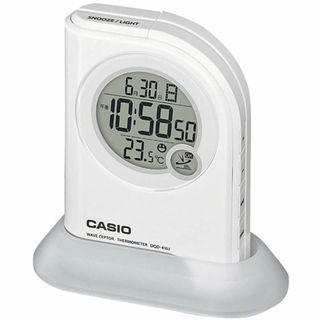 CASIO(カシオ) 目覚まし時計 電波 デジタル ウェーブセプター 懐中電灯 (置時計)