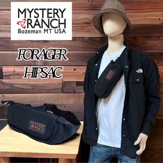 MYSTERY RANCH - 【USA製】ミステリーランチ フォーリッジャー ヒップサック ウエストバッグ 黒