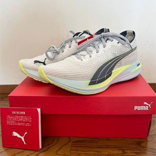 プーマ(PUMA)のPUMAディヴィエイトニトロ　レディース25.0【新品・未使用】(スニーカー)