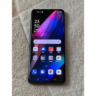 オッポ(OPPO)の美品　SIMフリー　oppo find x3 pro ブラック　スマホ(スマートフォン本体)