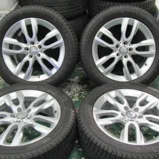 メルセデスベンツ(Mercedes-Benz)の【ガリキズ無し美品】メルセデスベンツ　X156　GLA純正　235/50R18(タイヤ・ホイールセット)