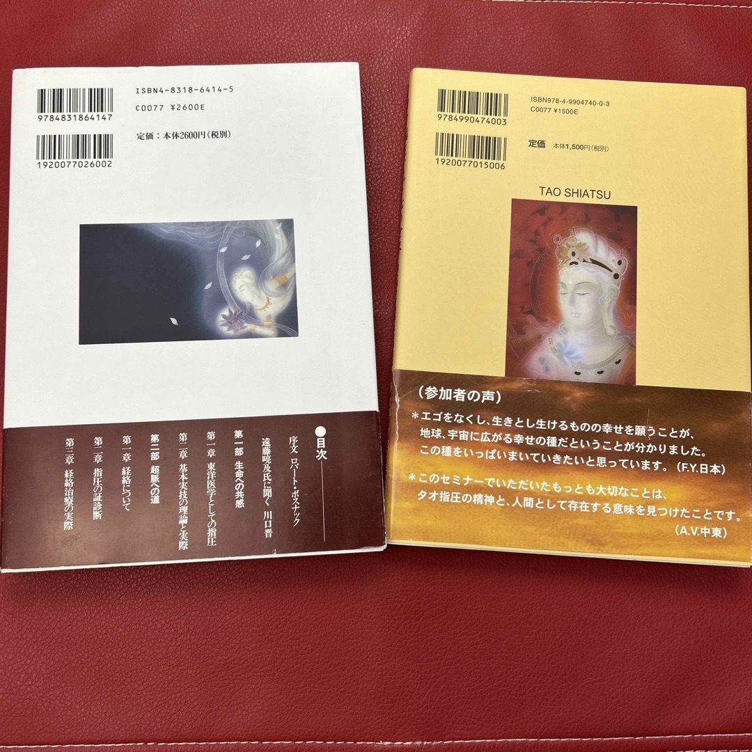 タオ、気のからだを癒す。タオ指圧、気と心の世界　2冊セット エンタメ/ホビーの本(健康/医学)の商品写真