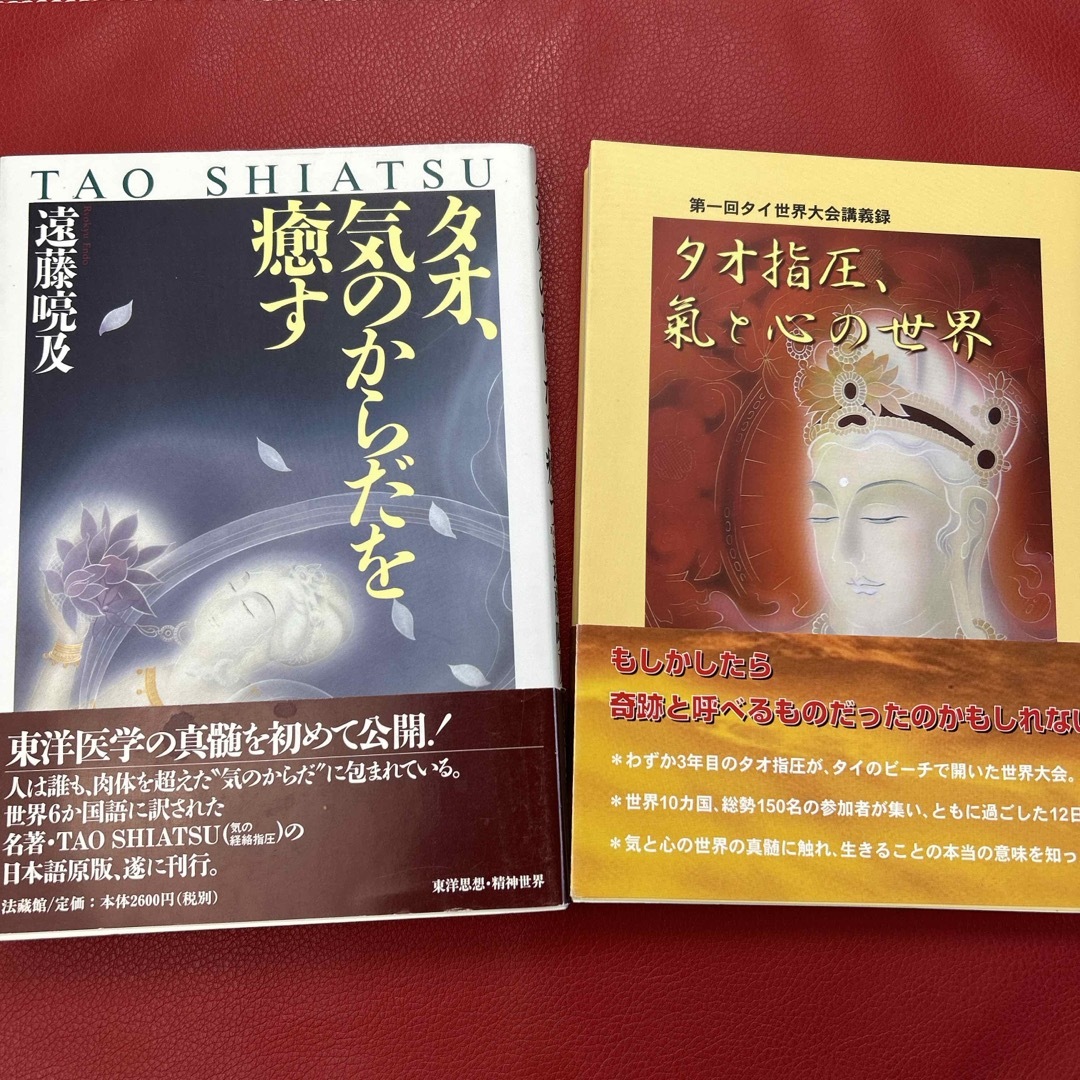 タオ、気のからだを癒す。タオ指圧、気と心の世界　2冊セット エンタメ/ホビーの本(健康/医学)の商品写真