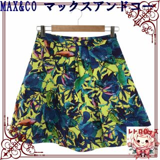 マックスアンドコー(Max & Co.)のMAX&CO マックスアンドコー スカート ミニ丈 カジュアル 台形スカート(ミニスカート)