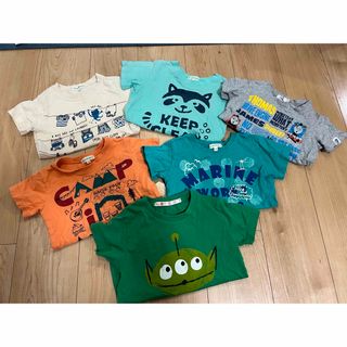 3can4on - 100サイズ　男の子　Tシャツ6枚セット