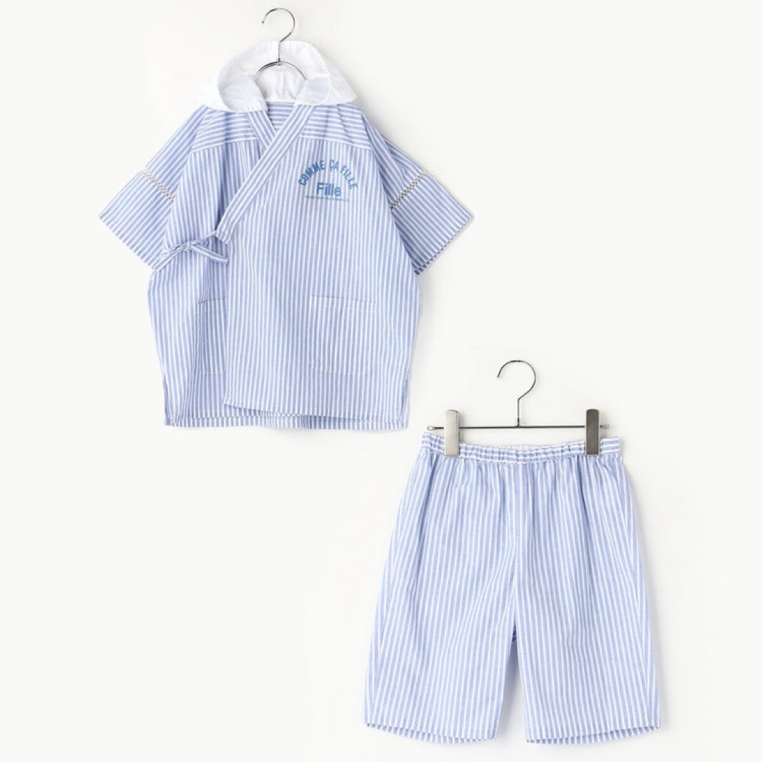 COMME CA ISM(コムサイズム)のCOMME CA FILLE コムサ 甚平  キッズ/ベビー/マタニティのキッズ服男の子用(90cm~)(甚平/浴衣)の商品写真