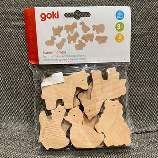 Goki ゴキ Farm Animals ファーム アニマルズ10ピースセット(知育玩具)