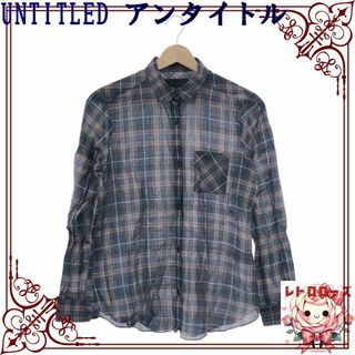 アンタイトル(UNTITLED)のUNTITLED アンタイトル トップス シャツ ブラウス カッターシャツ 長袖(シャツ/ブラウス(長袖/七分))