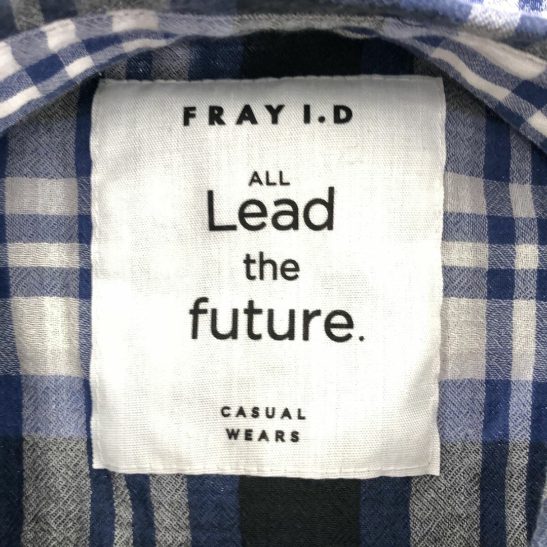 FRAY I.D(フレイアイディー)のFRAY I.D フレイアイディー トップス シャツ ブラウス カッターシャツ レディースのトップス(シャツ/ブラウス(長袖/七分))の商品写真