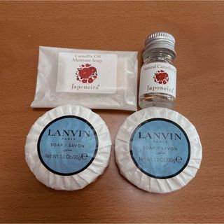 ランバン(LANVIN)のアメニティ　石鹸　ランバン　生の椿油(ボディソープ/石鹸)