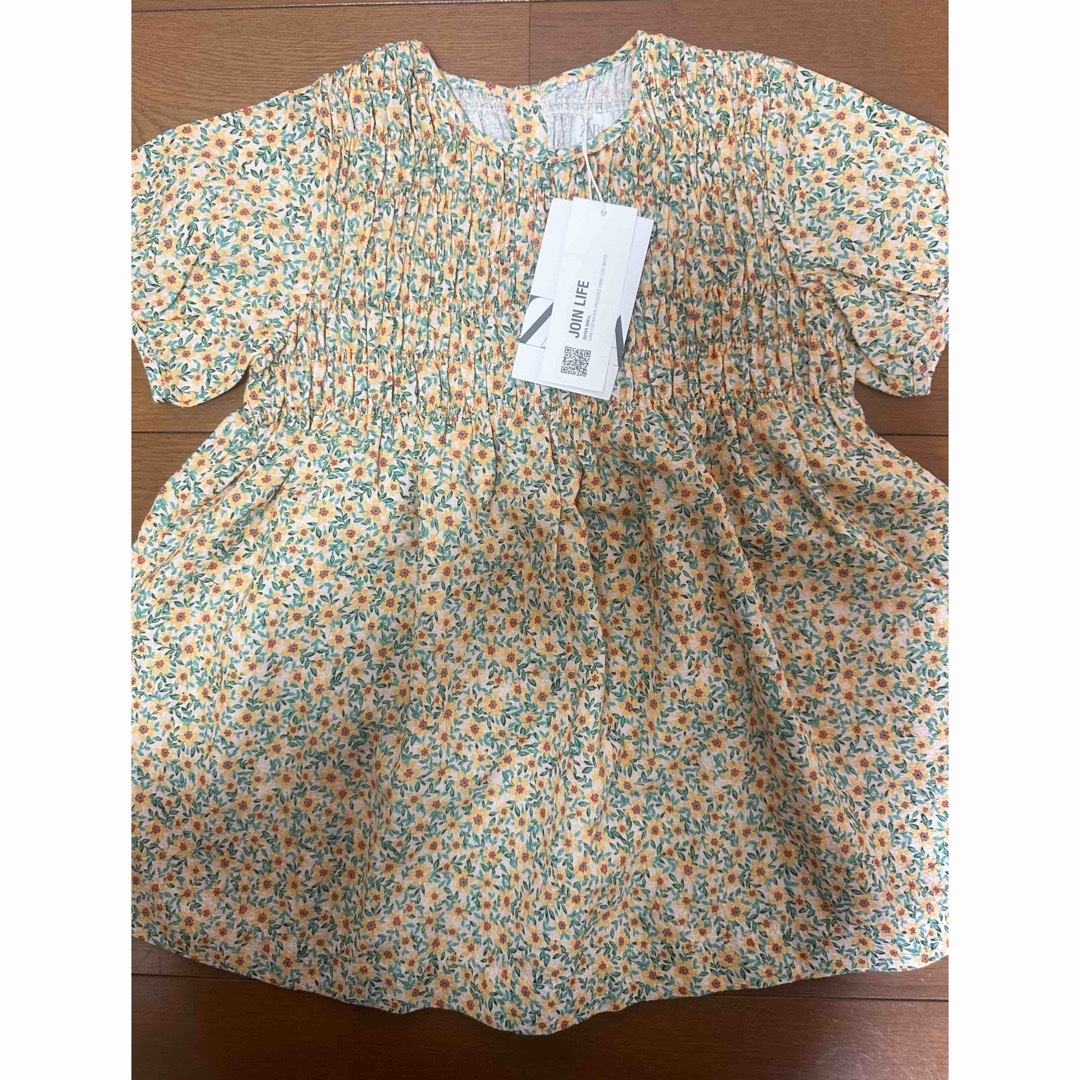 ZARA(ザラ)のZARA 花柄ワンピース キッズ/ベビー/マタニティのキッズ服女の子用(90cm~)(ワンピース)の商品写真