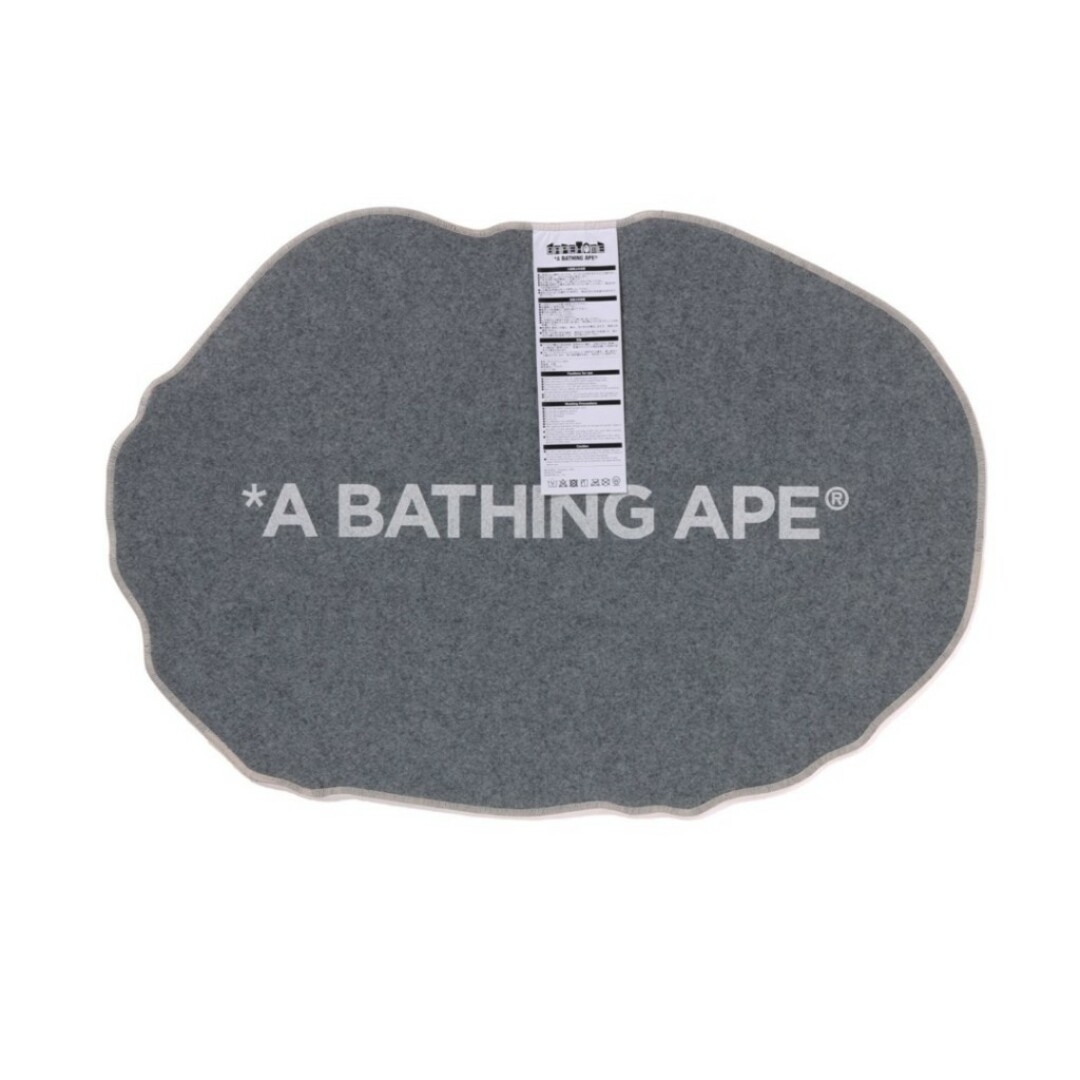 A BATHING APE(アベイシングエイプ)のA BATHING APE APE HEAD RUG S インテリア/住まい/日用品のラグ/カーペット/マット(ラグ)の商品写真