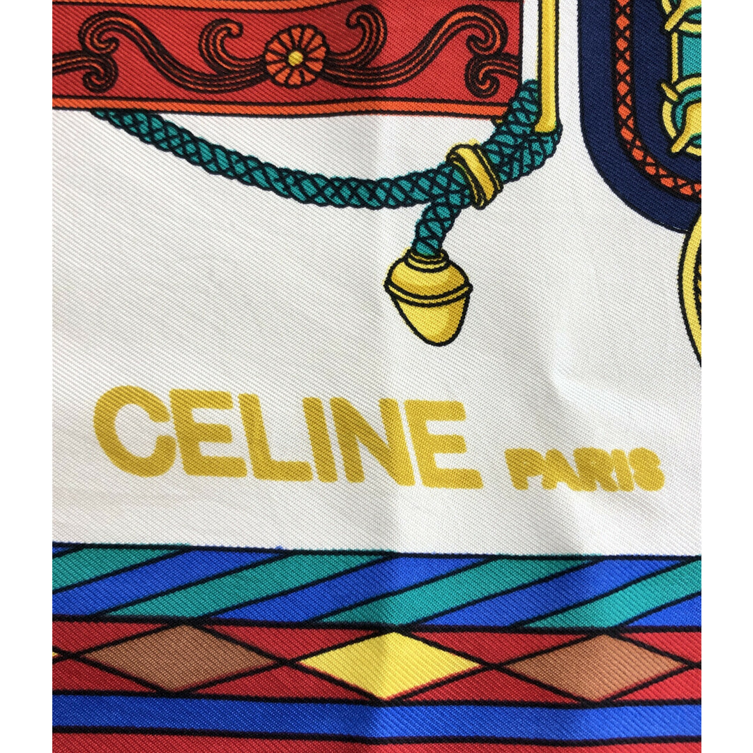 celine(セリーヌ)のセリーヌ CELINE スカーフ シルク100%    レディース レディースのファッション小物(バンダナ/スカーフ)の商品写真