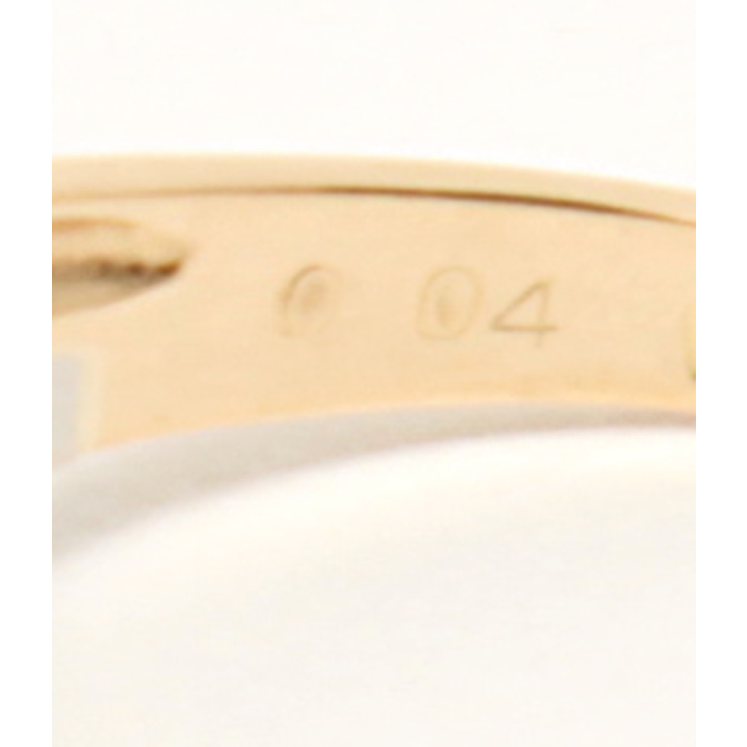 美品  リング 指輪 K18 Pt900 ダイヤ 0.04c レディースのアクセサリー(リング(指輪))の商品写真