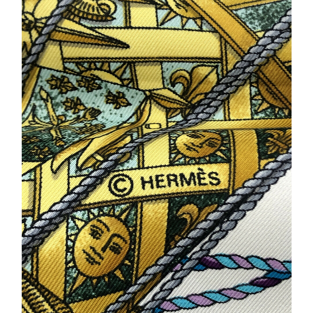 Hermes(エルメス)のエルメス スカーフ カレ90 シルク100% タンブールの太鼓 レディース レディースのファッション小物(バンダナ/スカーフ)の商品写真