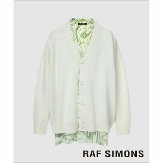 ラフシモンズ(RAF SIMONS)のRAF SIMONS V-neck cardigan(カーディガン)