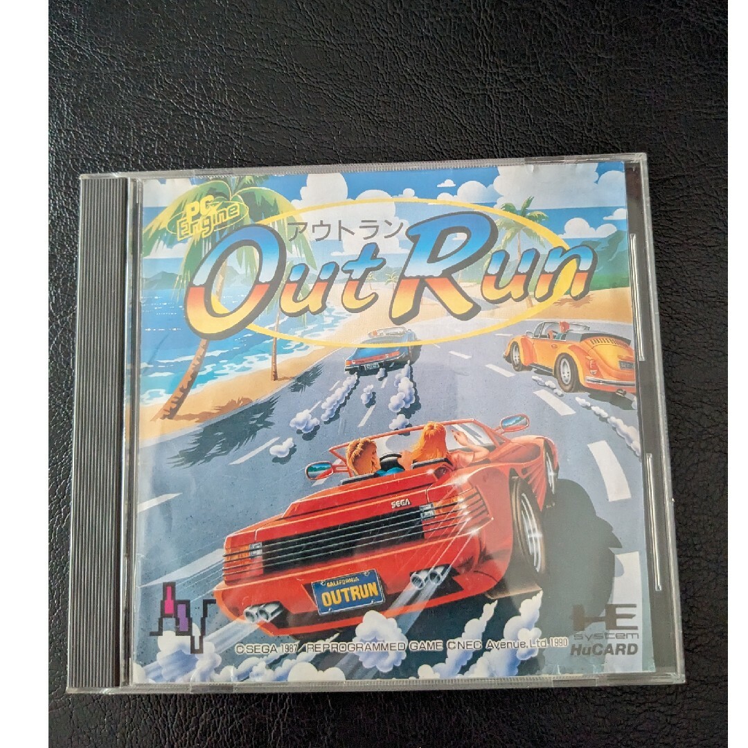 NEC(エヌイーシー)の【美品】アウトラン OutRun HuCARD【希少】 エンタメ/ホビーのゲームソフト/ゲーム機本体(家庭用ゲームソフト)の商品写真