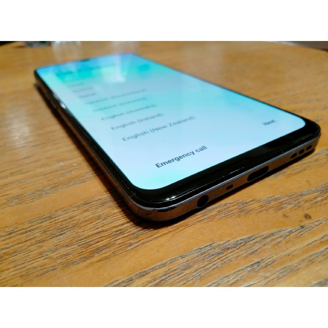 OPPO(オッポ)の【本体のみ】OPPO オッポ A73 64GB ネービーブルー スマホ/家電/カメラのスマートフォン/携帯電話(スマートフォン本体)の商品写真