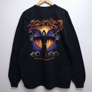 ギルタン(GILDAN)のHalloween Biker Bash GILDAN ロンT XL(Tシャツ/カットソー(七分/長袖))