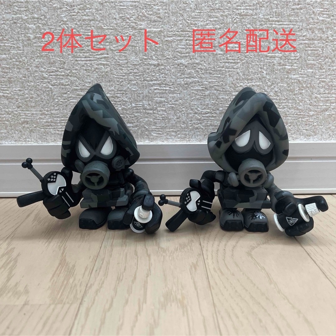 《GAS MASK》フィギュア ガスマスク FRANKIE スプレー缶 TOY エンタメ/ホビーのフィギュア(ミリタリー)の商品写真