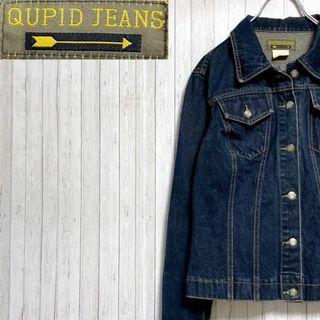 QUPID JEANS デニムジャケット　Gジャン　古着女子　ジーンズ　L(その他)