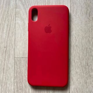 iPhone XS MAXシリコーンケース　ジャンク品(iPhoneケース)