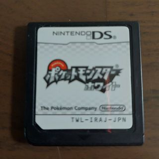 ニンテンドーDS(ニンテンドーDS)のポケットモンスターホワイト(携帯用ゲームソフト)