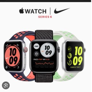 アップルウォッチ(Apple Watch)のApple Watch series6 NIKE 純正バンド(腕時計)