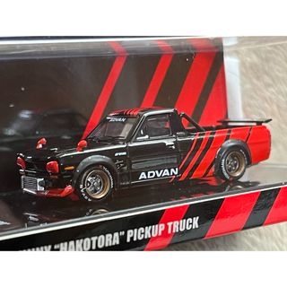 ニッサン(日産)のINNO 1/64 日産 ハコトラ HAKOTORA サニートラック ADVAN(ミニカー)