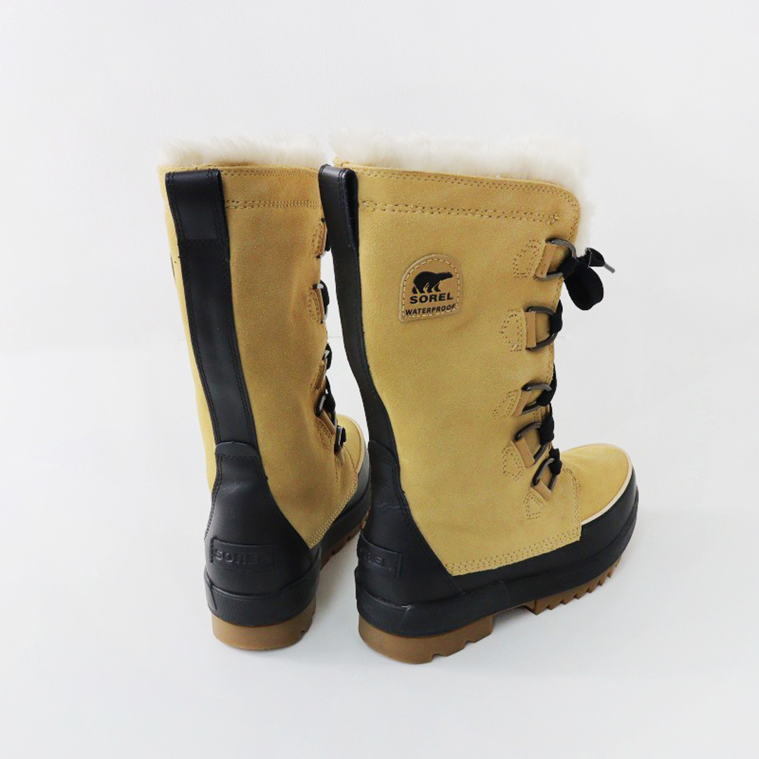 SOREL(ソレル)の極美品 ソレル SOREL TIVOLI IV TALL BOOT ティボリ IV トールブーツ 7.5/ベージュ 24.5cm ウォータープルーフ 防水【2400013770507】 レディースの靴/シューズ(ブーツ)の商品写真