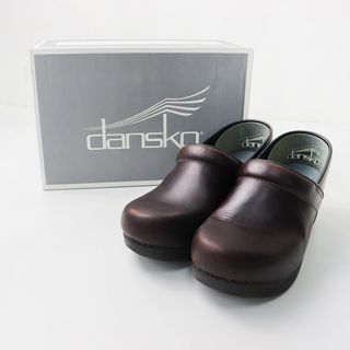 ダンスコ dansko XP2.0 WATERPROOF PULL UP クロッグシューズ 39/ダーク サボ レザー ブラウン 靴 くつ 24.5cm-25.0cm【2400013772440】(その他)