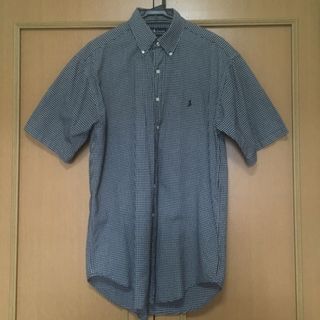 ポロラルフローレン(POLO RALPH LAUREN)の【Ralph Lauren】ギンガムチェック 紺白 半袖BD 綿100%シャツ(シャツ)