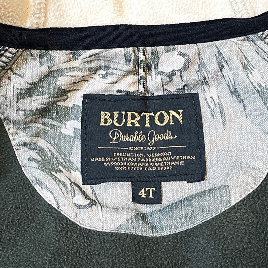 BURTON - バートン キッズ 花柄 ジャケット スキーウェア BURTON - バートン キッズ 花柄 ジャケット スキーウェア