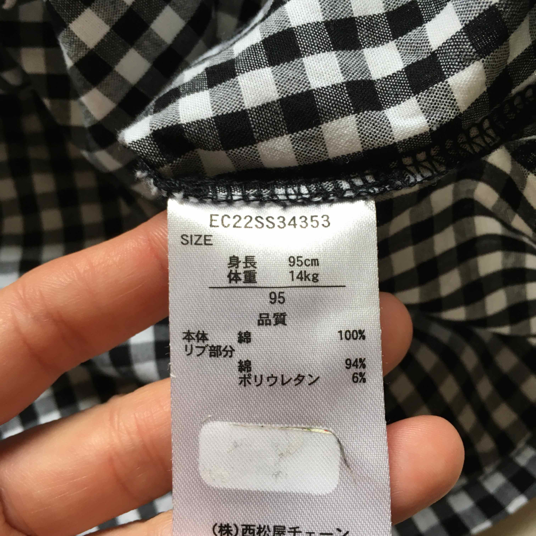 babyGAP(ベビーギャップ)のTシャツ　ワンピース　90  95 セット キッズ/ベビー/マタニティのキッズ服女の子用(90cm~)(Tシャツ/カットソー)の商品写真