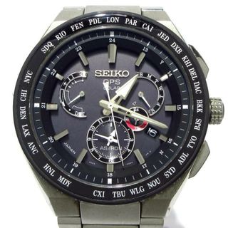 セイコー(SEIKO)のSEIKO(セイコー) 腕時計 ASTRON(アストロン) 8X53-0AV0-2/SBXB123 メンズ GPSソーラー/チタン×セラミック 黒(その他)