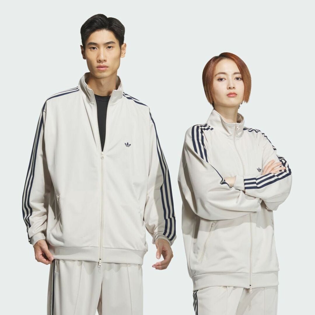 adidas(アディダス)のadidas トラックジャケット ジェンダーニュートラル クリアブラウン S メンズのトップス(ジャージ)の商品写真