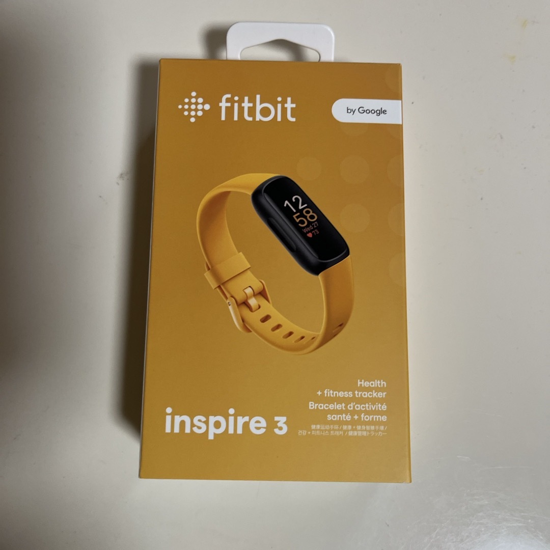 Google(グーグル)のFitbit inspire3 スポーツ/アウトドアのトレーニング/エクササイズ(トレーニング用品)の商品写真