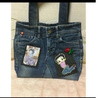 トートバッグ　ハンドメイド　ベティ(バッグ)