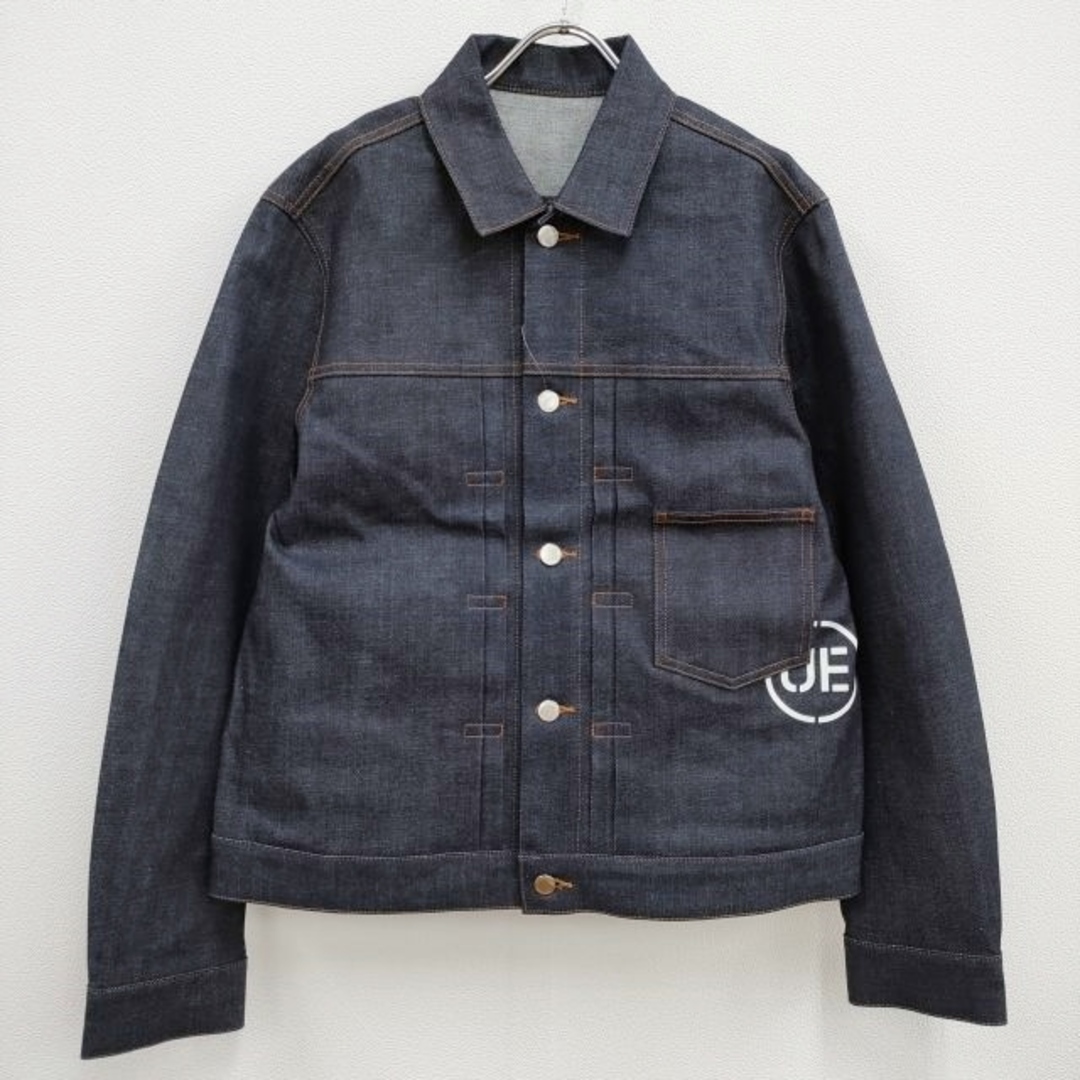 uniform experiment(ユニフォームエクスペリメント)のuniform experiment TRUCKER JACKET INDIGO Gジャン UE-230014 デニムジャケット 23SS ネイビー ユニフォームエクスペリメント【中古】4-0304M♪ メンズのジャケット/アウター(Gジャン/デニムジャケット)の商品写真