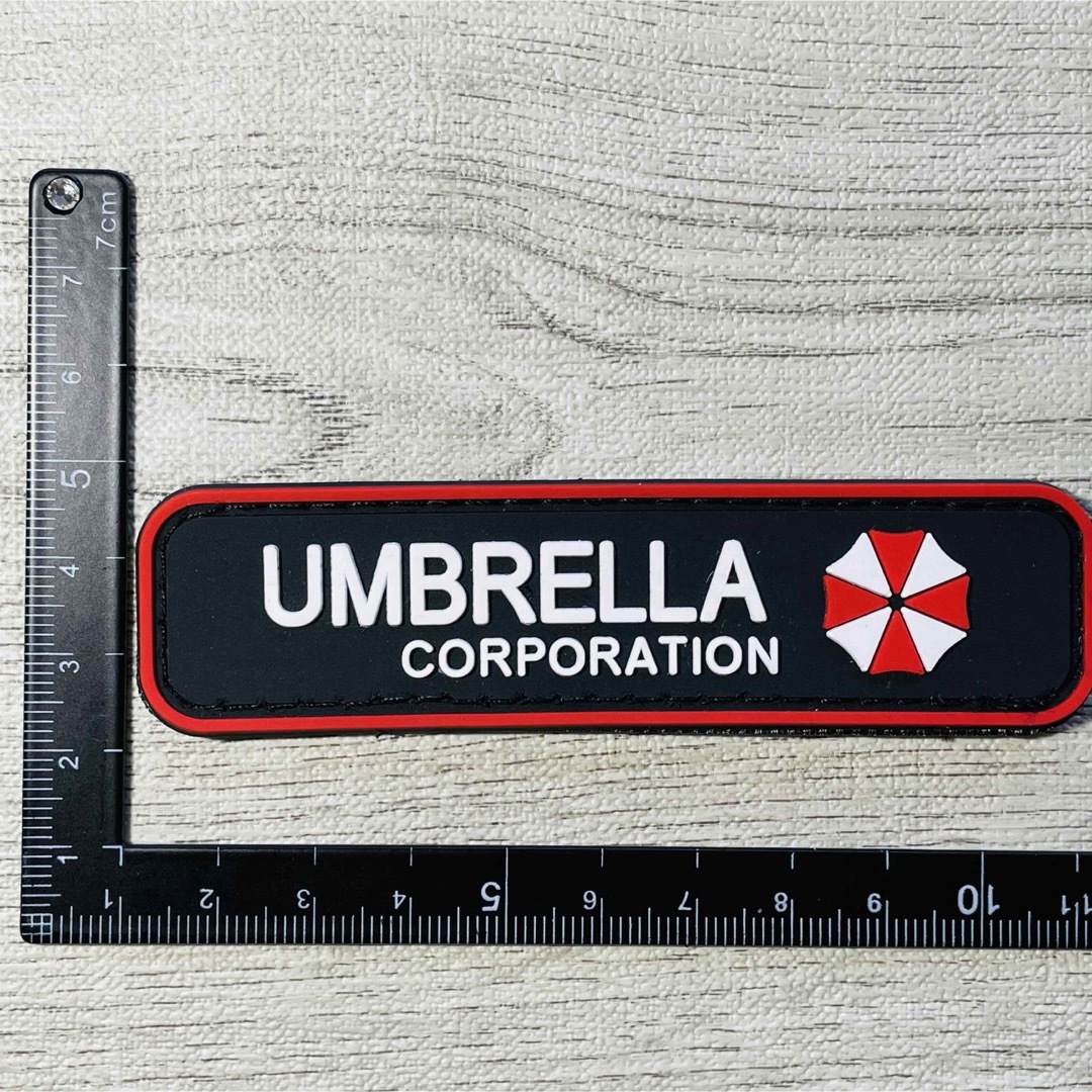 PVCワッペン ベルクロ付☆ UMBRELLA アンブレラ社 バイオハザード  エンタメ/ホビーのミリタリー(個人装備)の商品写真