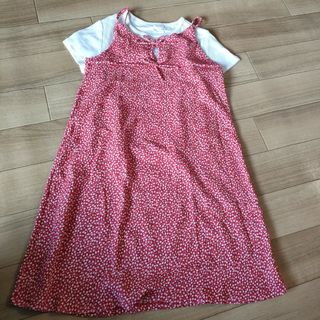 ザラキッズ(ZARA KIDS)のZARA　キャミソールワンピ&半袖t(ワンピース)