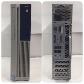 エヌイーシー(NEC)のNEC/省スペースデスクパソコンWin11/i3/8G/1TB/DVD/送料無料(デスクトップ型PC)