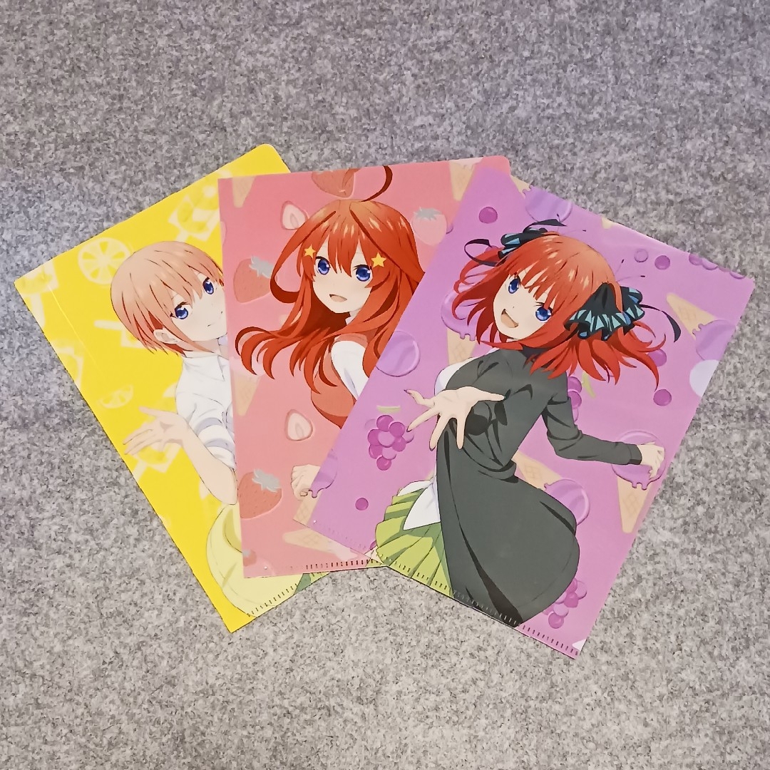 五等分の花嫁 クリアファイル エンタメ/ホビーのアニメグッズ(クリアファイル)の商品写真