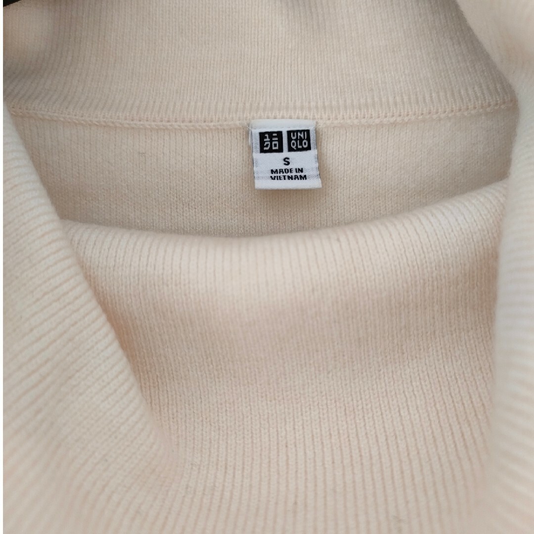 UNIQLO(ユニクロ)のユニクロ　スフレヤーンタートル タートルネック セーター レディースのトップス(ニット/セーター)の商品写真