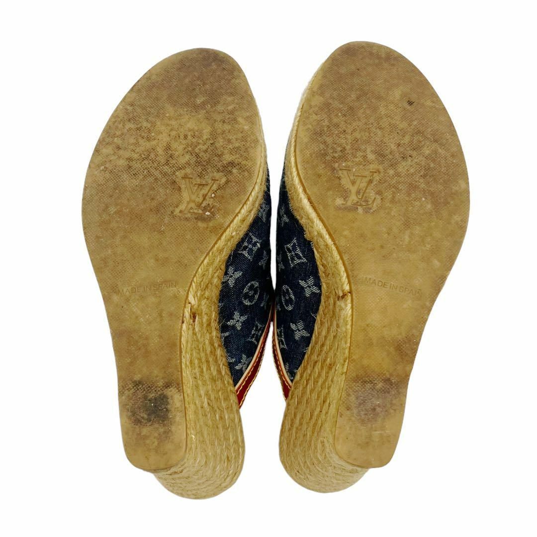 LOUIS VUITTON(ルイヴィトン)の⭐️良品⭐️ ルイヴィトン エスパドリーユ ウェッジソール サンダル レディースの靴/シューズ(サンダル)の商品写真